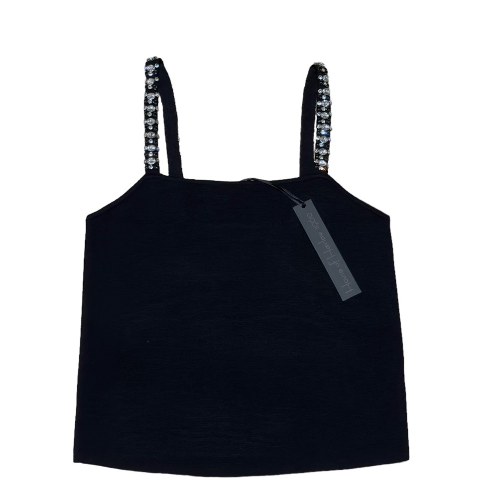Romantic Jewel Tank Top House of Harlow 1960 Ribbed Size S NWT Date Night Cute